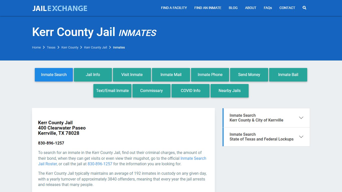 Kerr County Jail Inmates | Arrests | Mugshots | TX